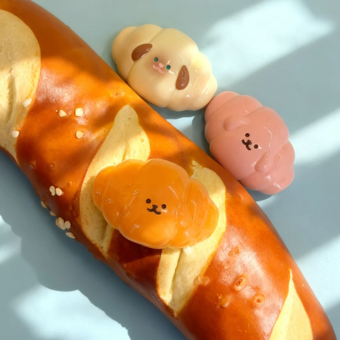 【代拆】 美拆汪汪面包店系列树脂潮玩盲袋可爱玩具