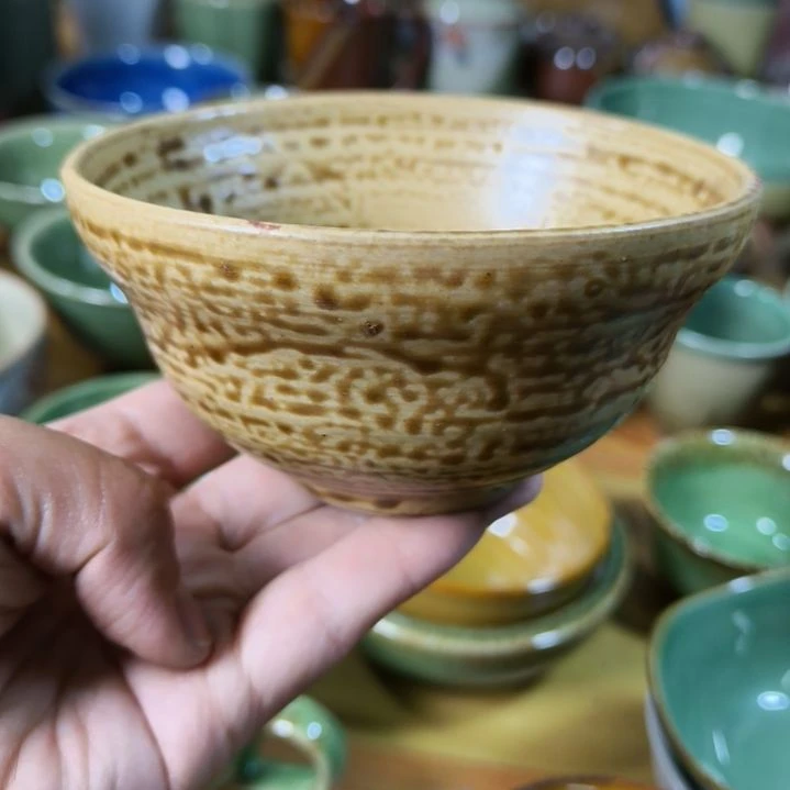 盘磁州窑五厂盘碗壶杯