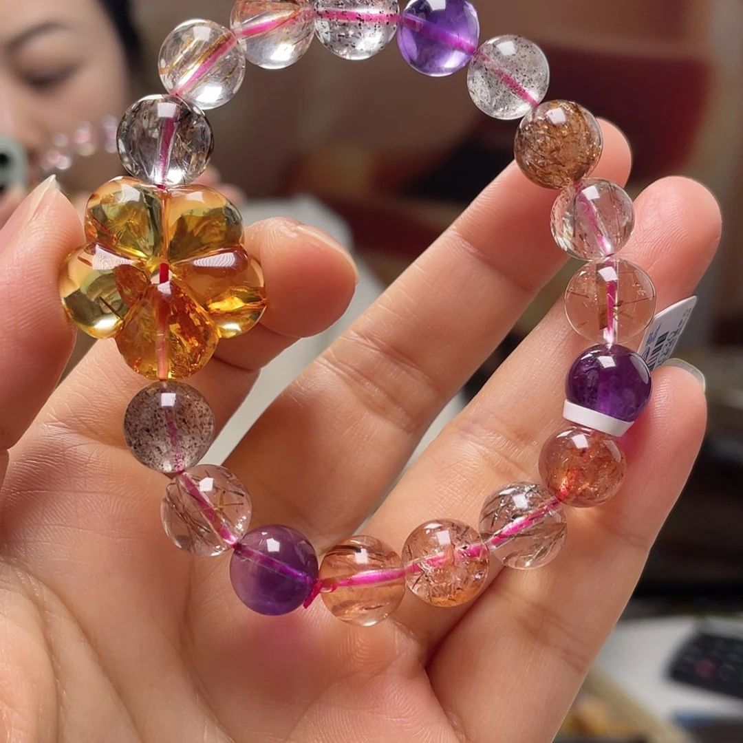 蜜蜡未镶嵌裸石手串