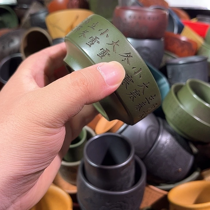 茶杯紫砂全手工紫砂主人杯