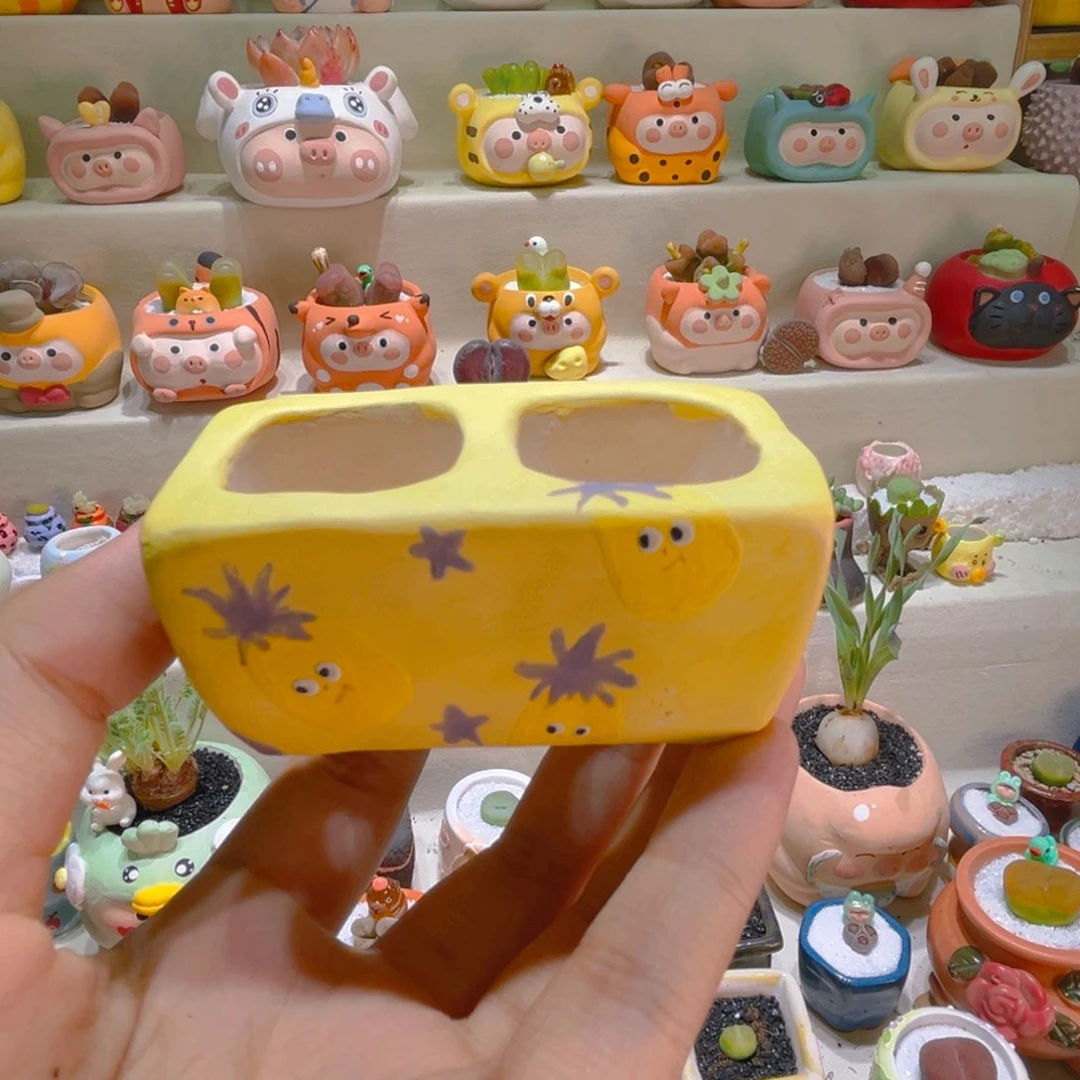 078纯手工制作重工盆盆