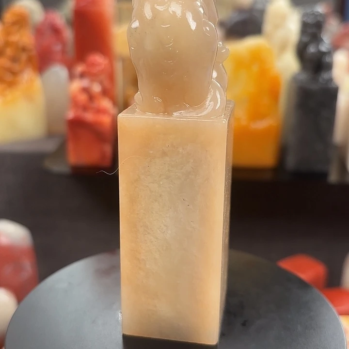 昌化石印石寿山石太极头