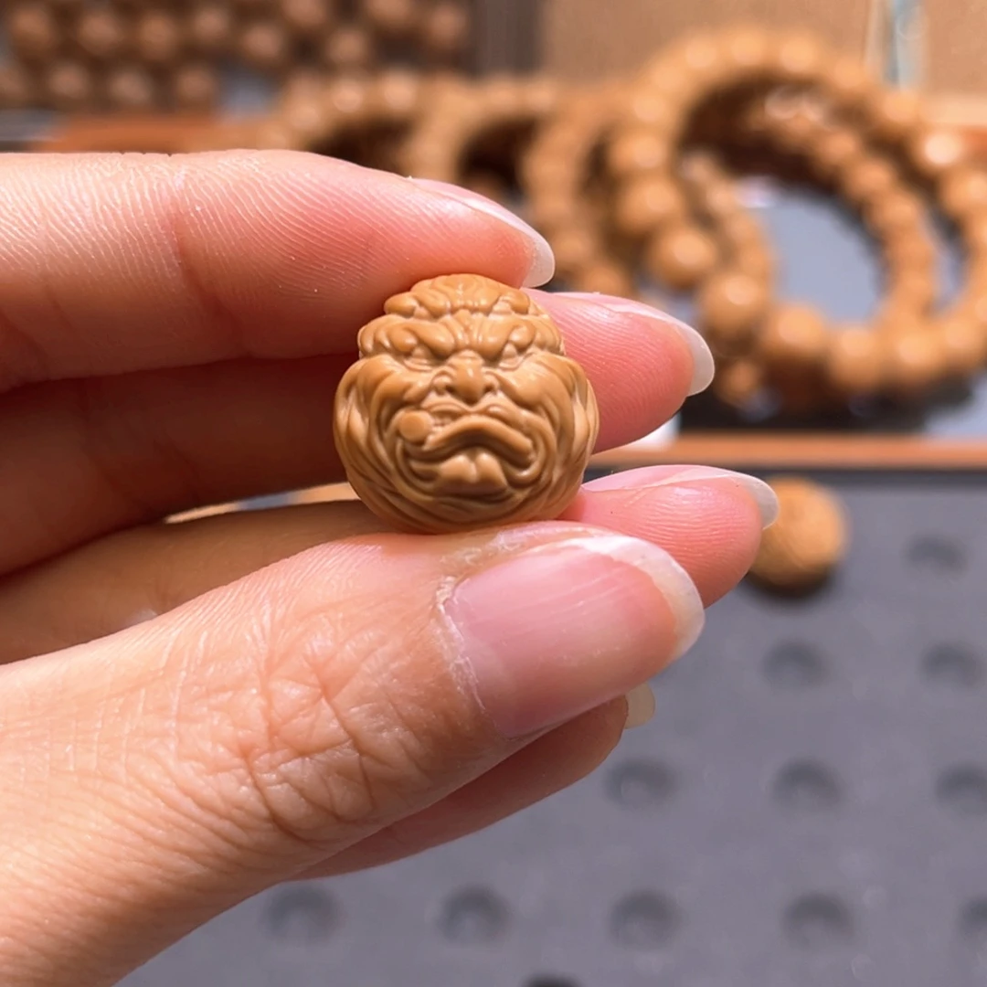 猴头核桃手串四目烟鬼