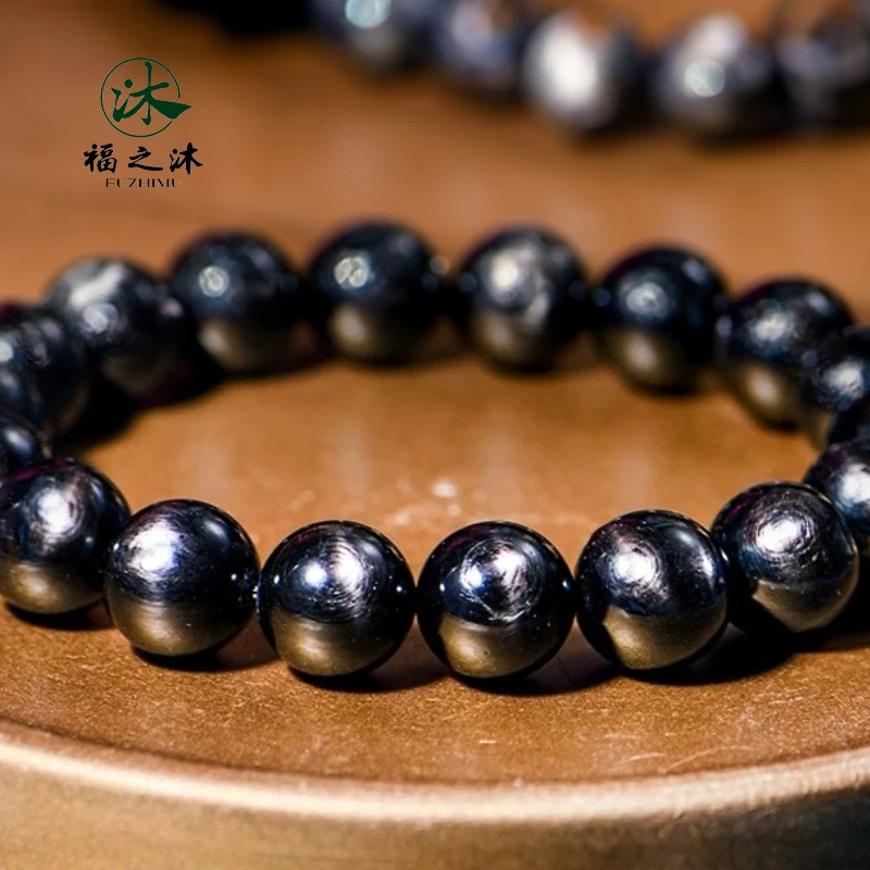 古埃及原矿金运石手串强光猫眼效应十字猫眼效应多样性发一86858