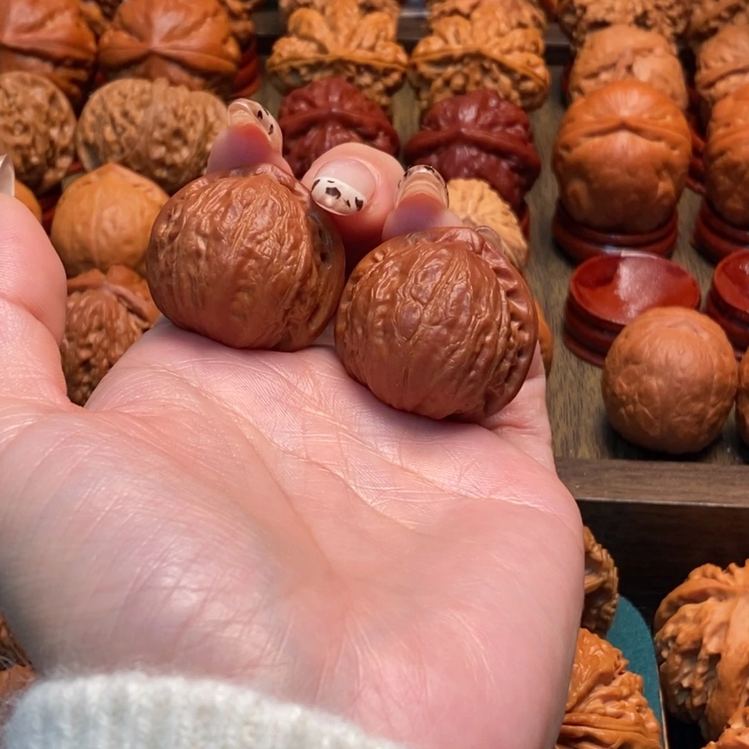 强***8把件文玩核桃胖头陀