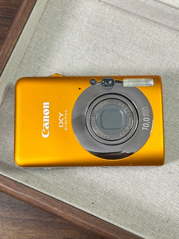 9新 Canon/佳能 ixus95 橙色 中文菜单 复古ccd数码相机