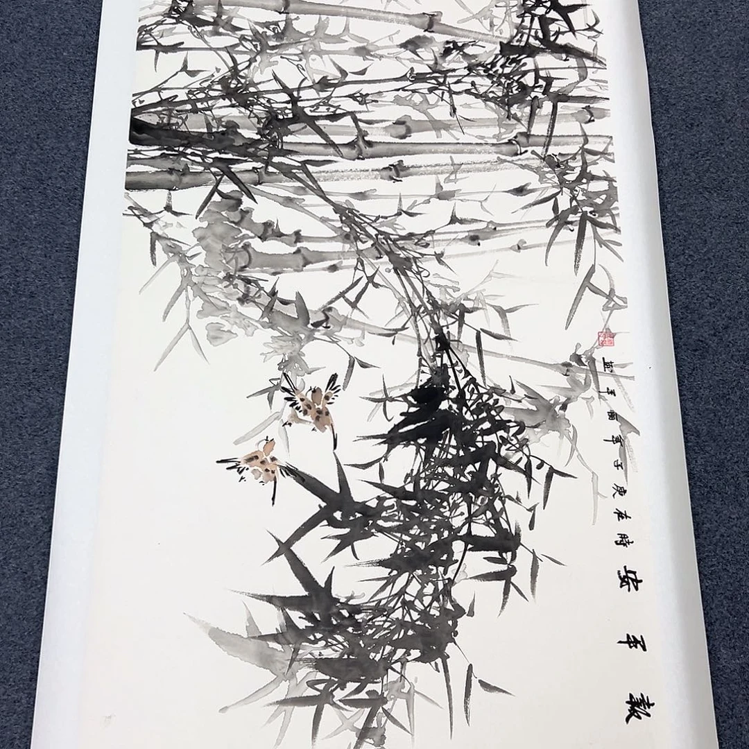 国画宣纸国画纯手绘作品