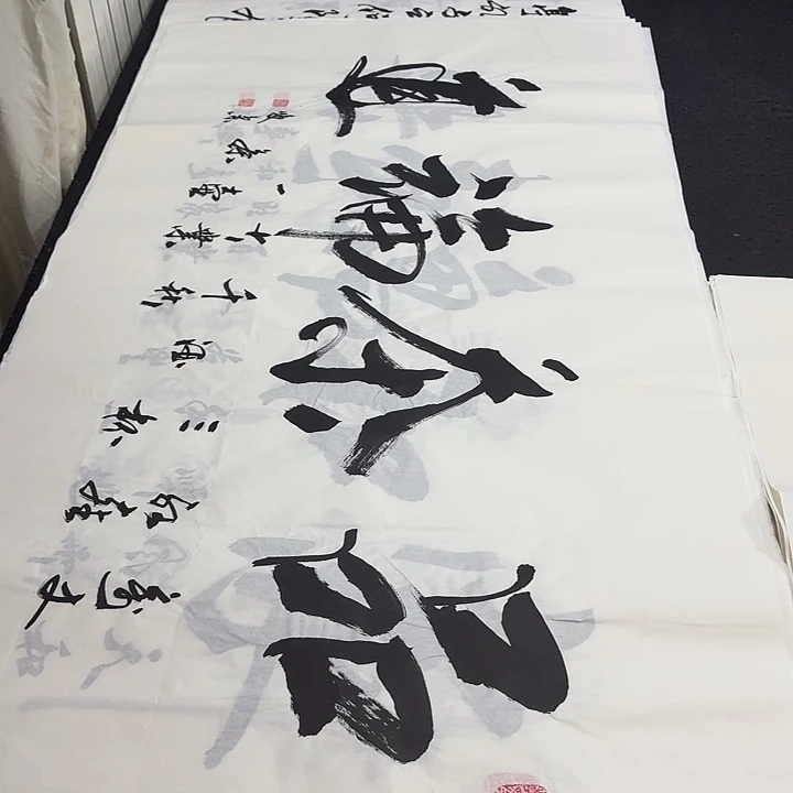 书法老师精品行书平尺