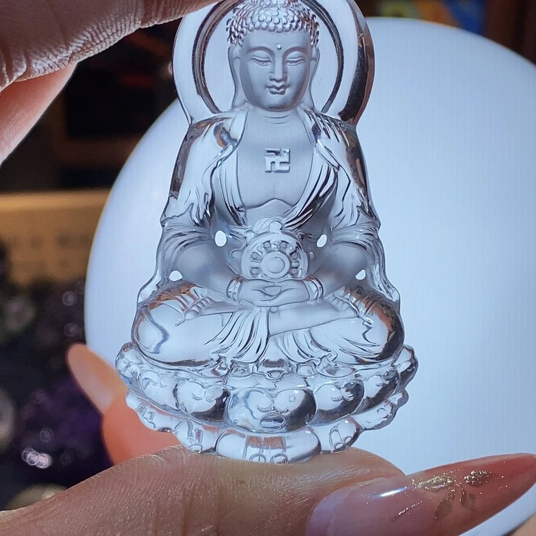 为***ༀ颈饰水晶未镶嵌吊坠