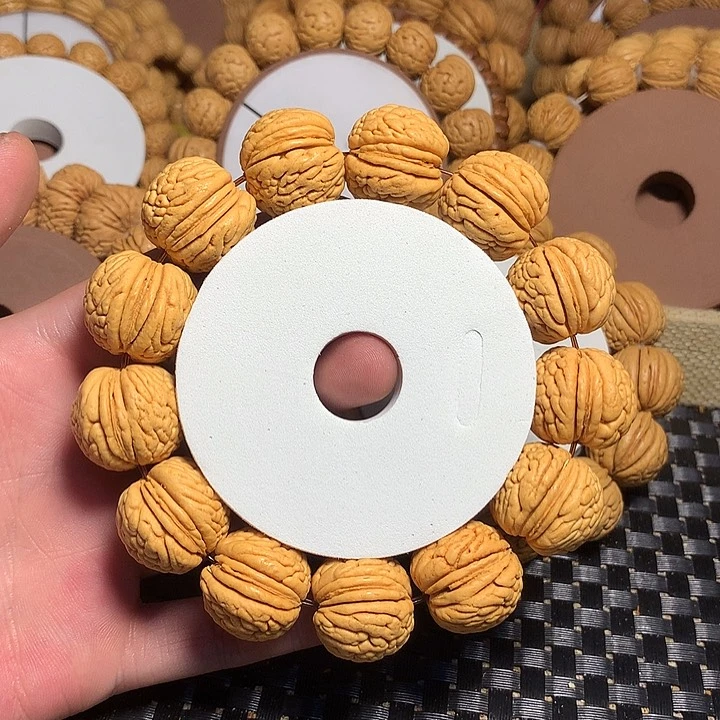 桃核手串茹*3#东北野王龙鳞