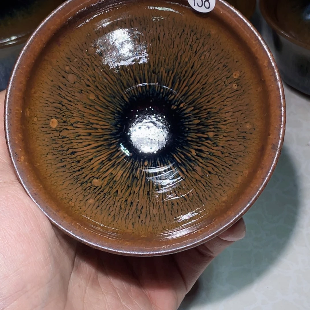 茶盏龙窑柴烧建盏158