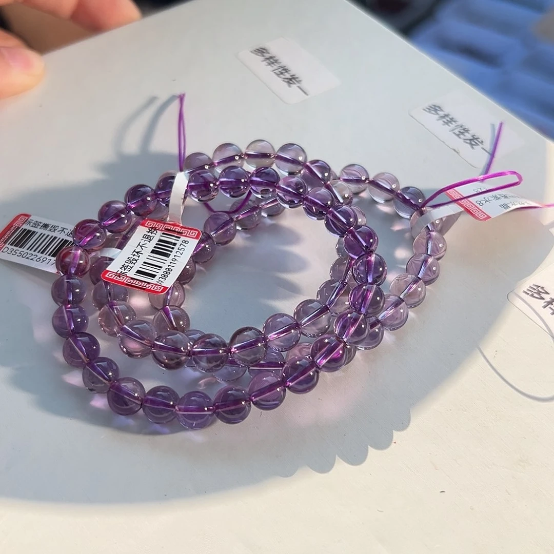 水晶手链未镶嵌多样性发一8