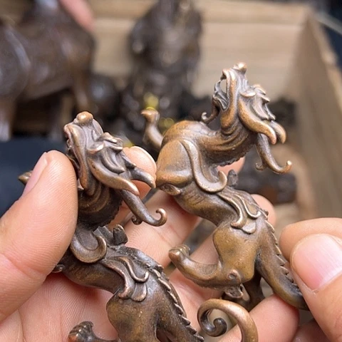 铜制工艺摆件把玩