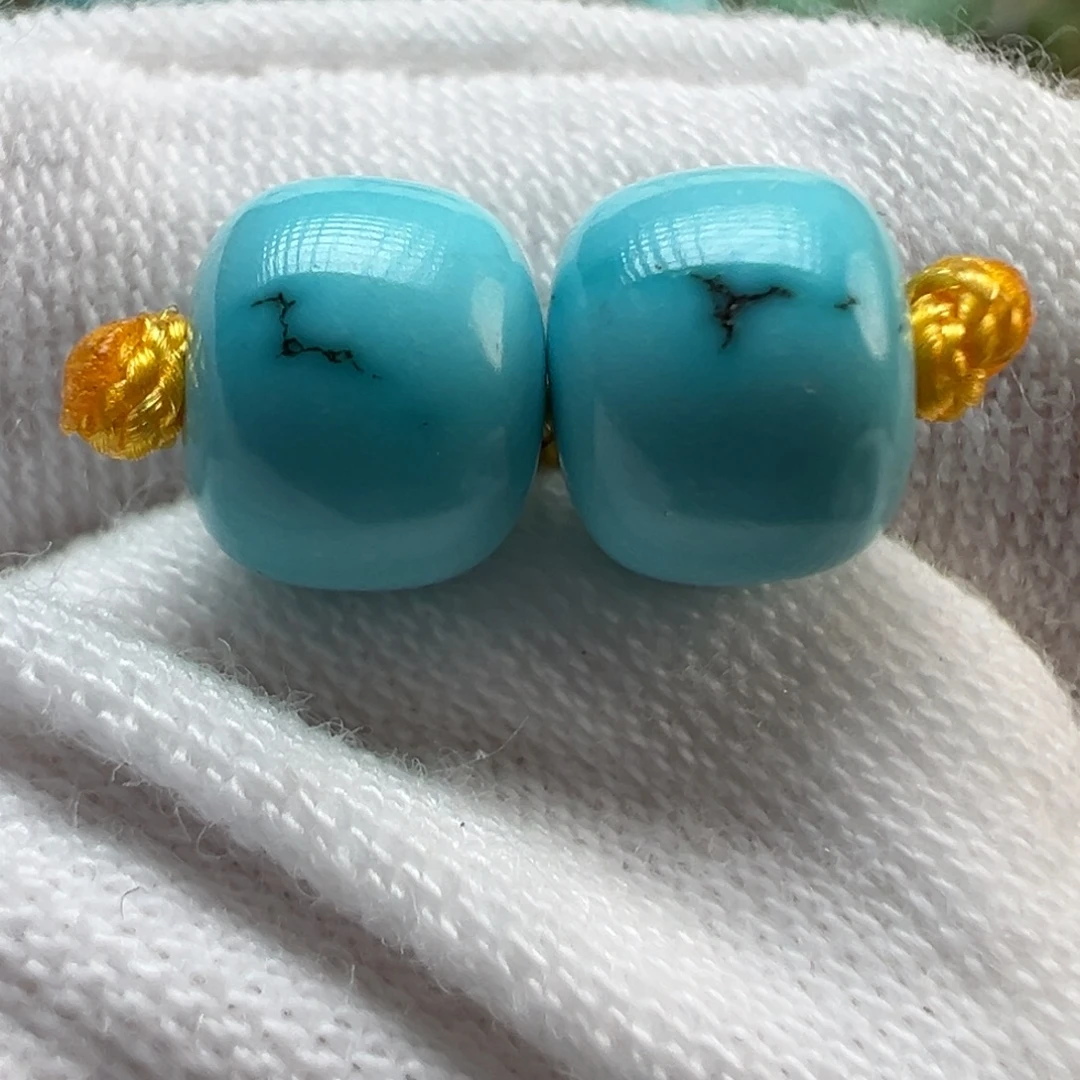 绿松石未镶嵌配饰7.2×6