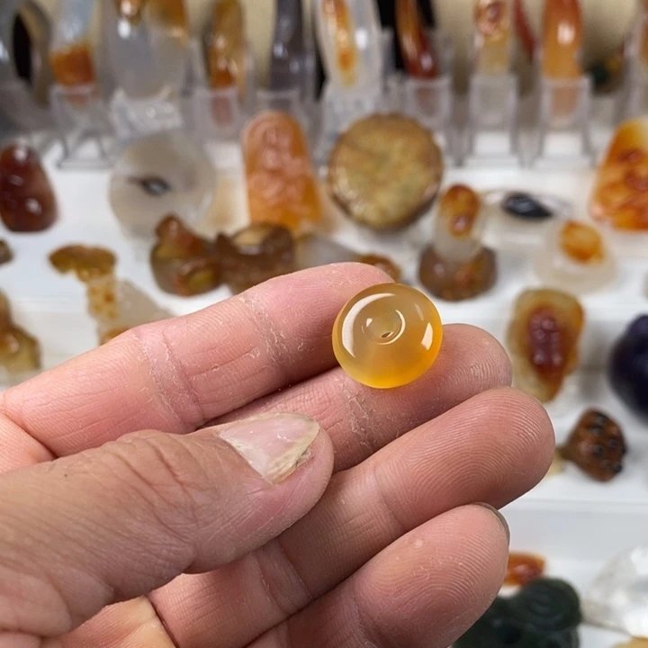 玛瑙/玉髓未镶嵌颈饰