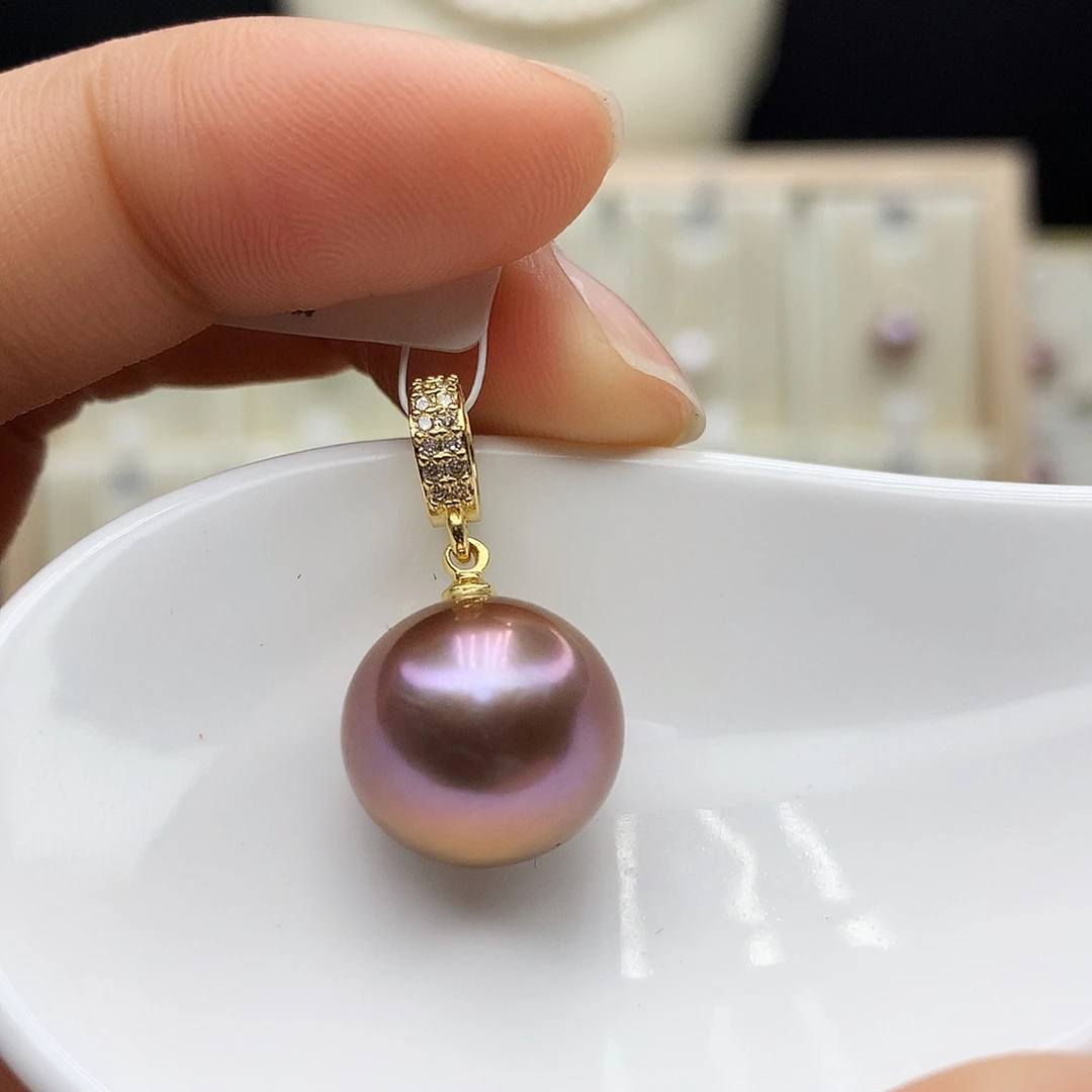 钛钢颈饰淡水珍珠