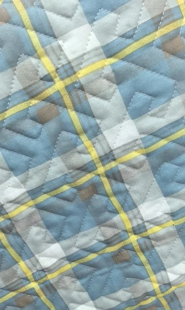 【蓝格】 90*200四季多功能绗缝针织加厚床盖