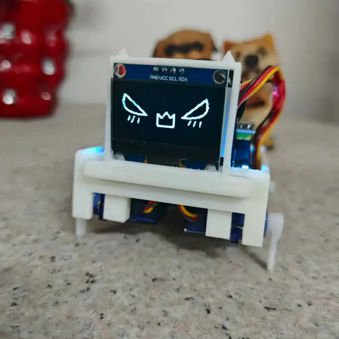 哈基米曼波机器小狗成品（抖音拾忆同款）遥控机器狗AI互动STM32