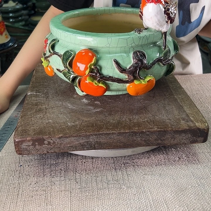 泳坤堂石湾盆陶瓷