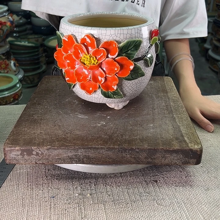 泳坤堂石湾盆陶瓷