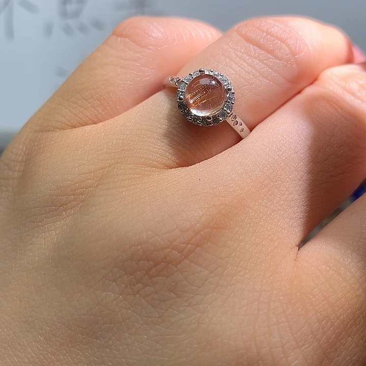 未镶嵌戒指水晶水晶