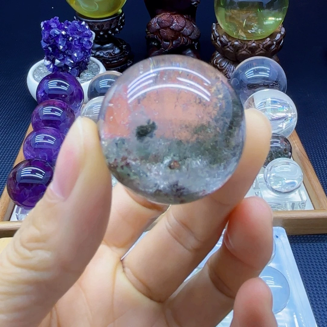 海***潮银S925镶嵌紫晶珠宝半成品3.3公分