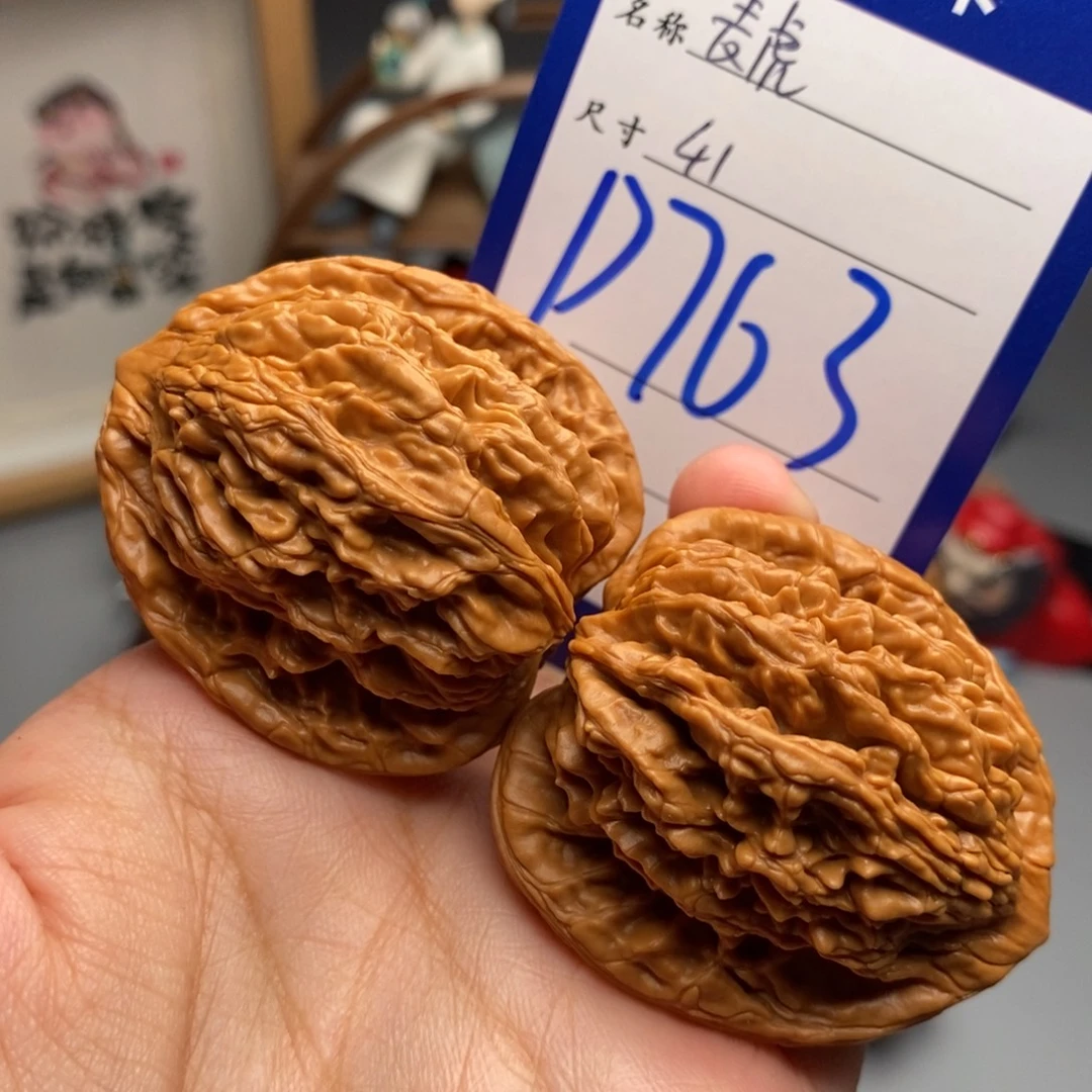 吊坠文玩核桃麦虎41