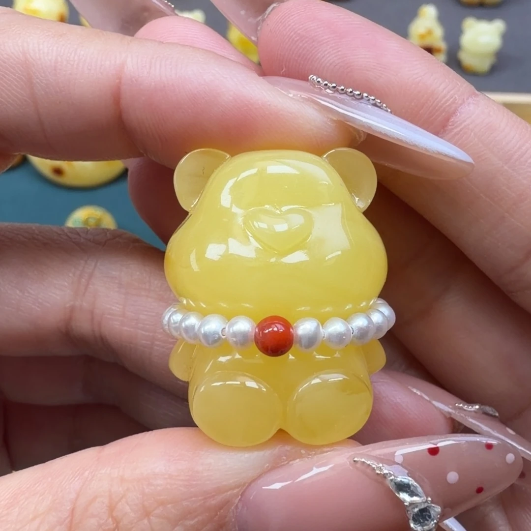 琥珀未镶嵌裸石蜜蜡