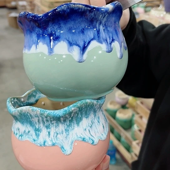 陶瓷陶瓷多肉精美花盆