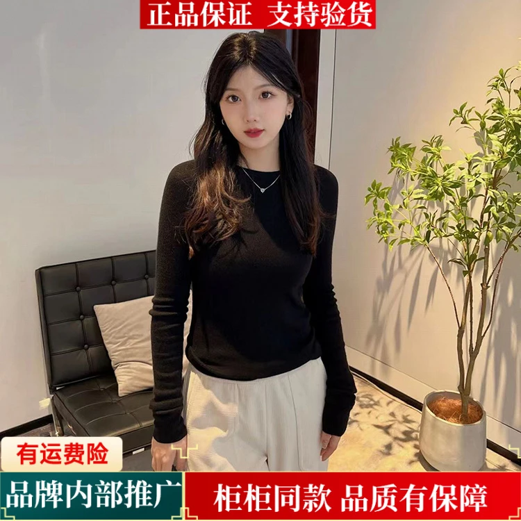 【商场同款】秋新款休闲百搭纯色连帽长袖针织卫衣女摩登猫5399668