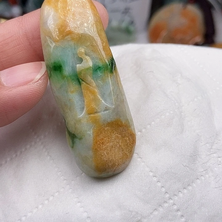 未镶嵌挂件翡翠翡翠