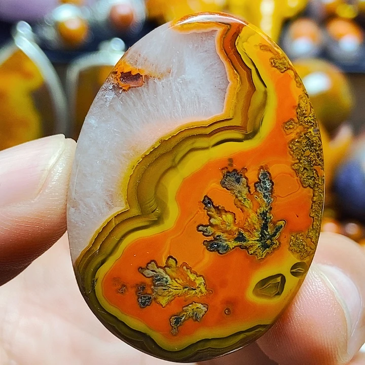 未镶嵌颈饰玛瑙/玉髓