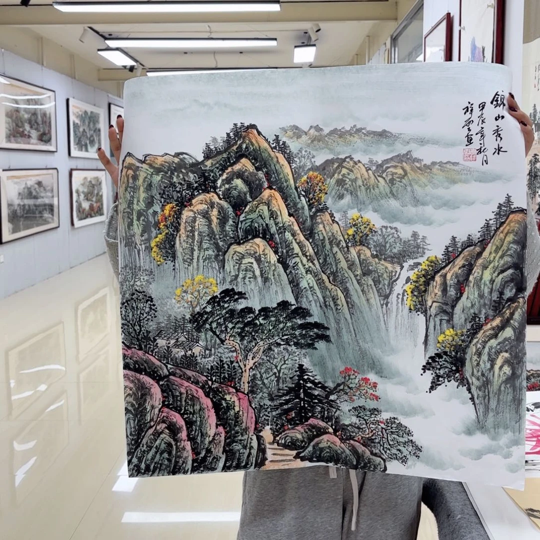 国画国画作品集一个