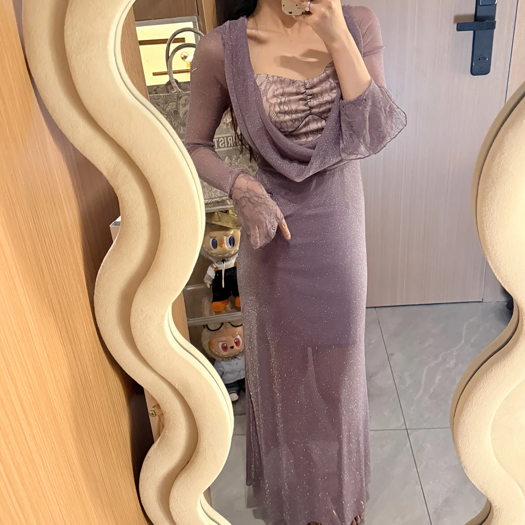 M139 纯欲性感抹胸连衣裙女新款修身显瘦带胸垫辣妹包臀裙