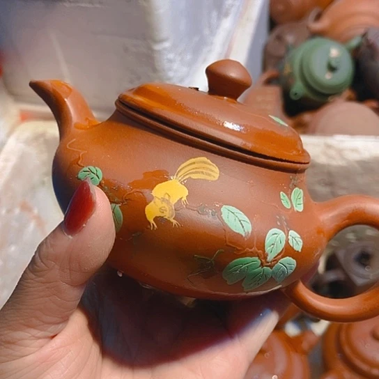 全手工制作宜兴紫砂壶