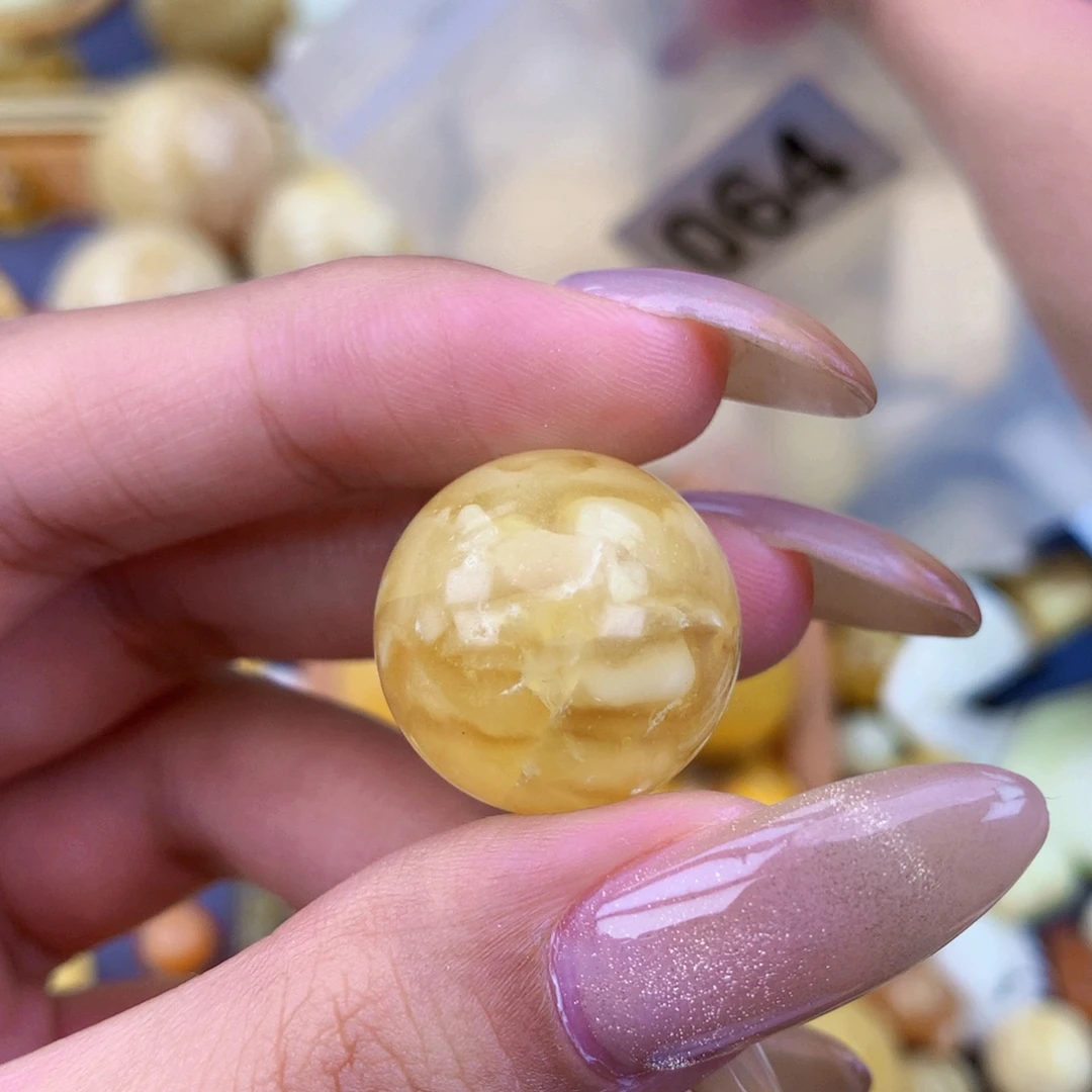 琥珀未镶嵌珠宝奇石2.0 粉