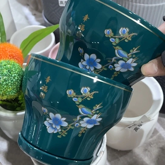 多肉绿植陶瓷花盆