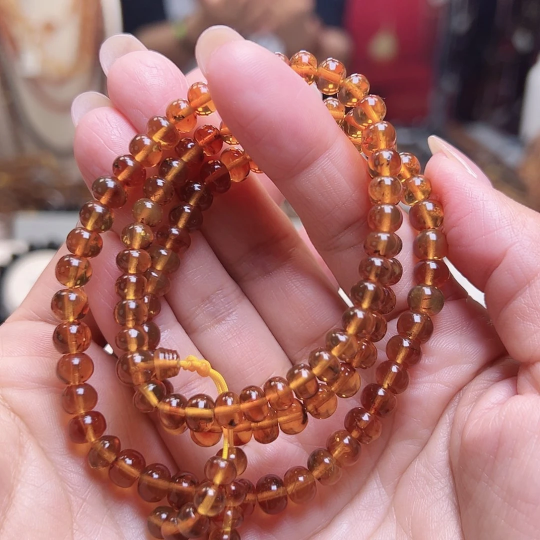 琥珀裸石未镶嵌抚顺琥珀金珀6m108