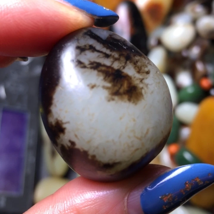 和田玉（翠青玉）未镶嵌珠宝奇石