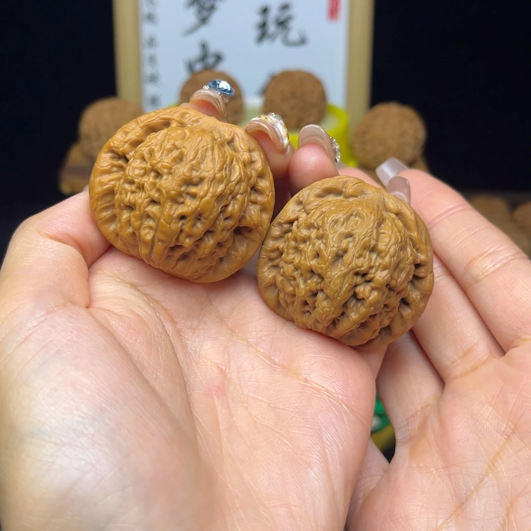 吊坠文玩核桃金公子42➕打底微微修