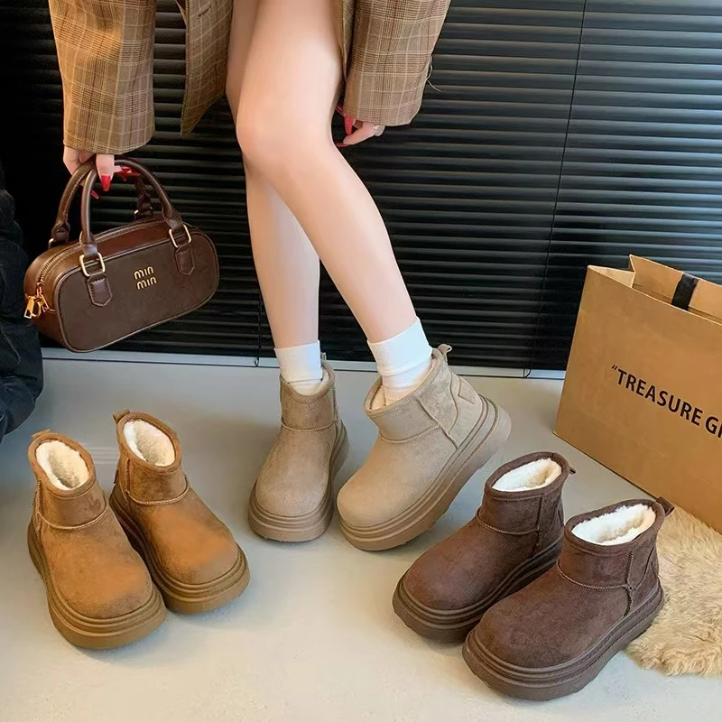 【小哥推荐】977-27百搭时尚女款雪地棉