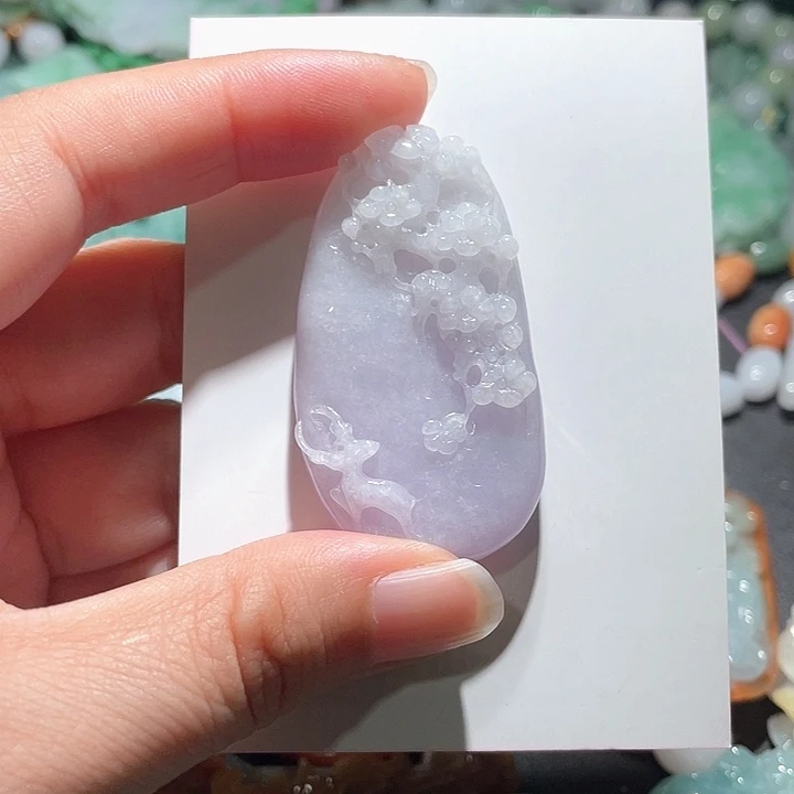 颈饰未镶嵌翡翠天