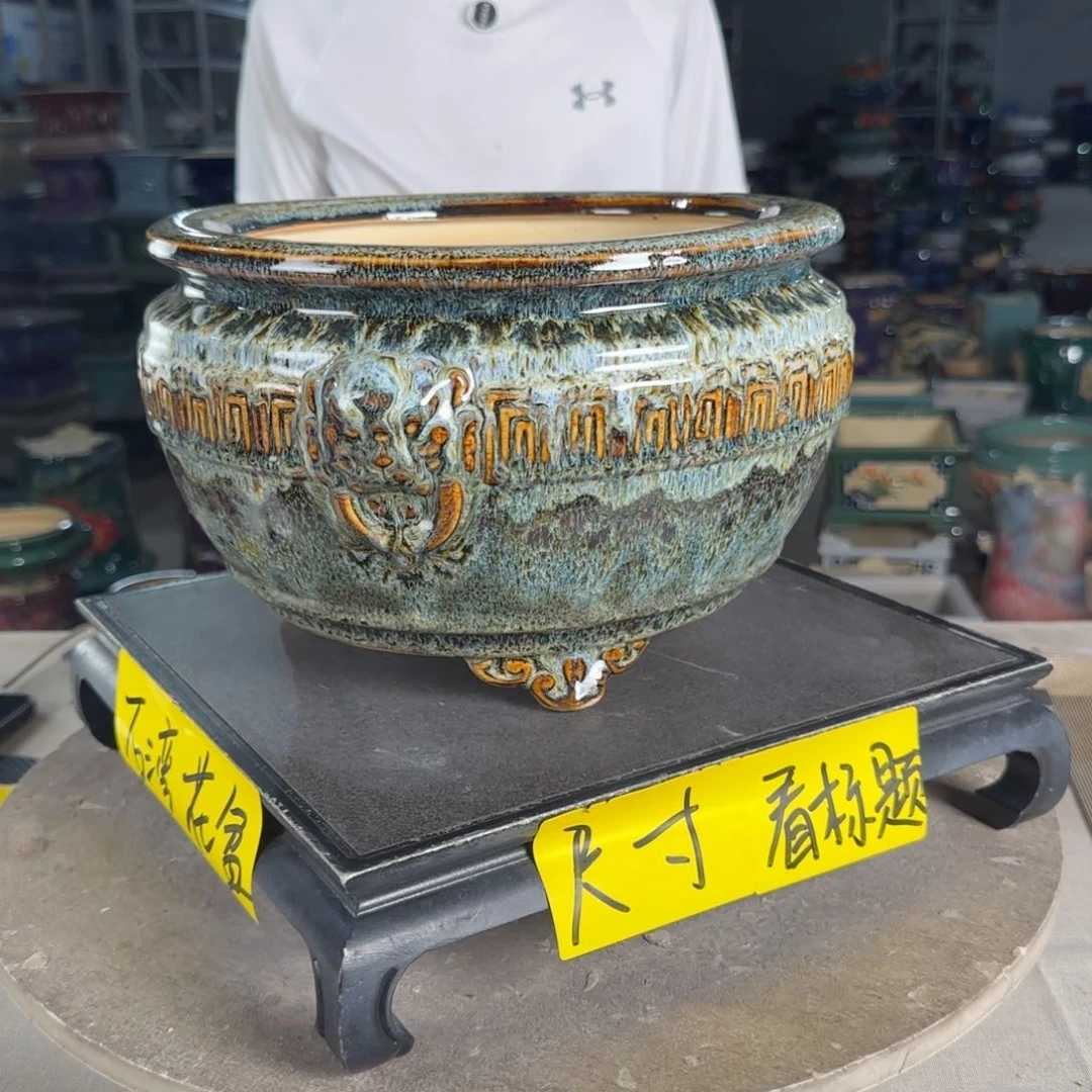 一风堂石湾花盆  内21*13编号277