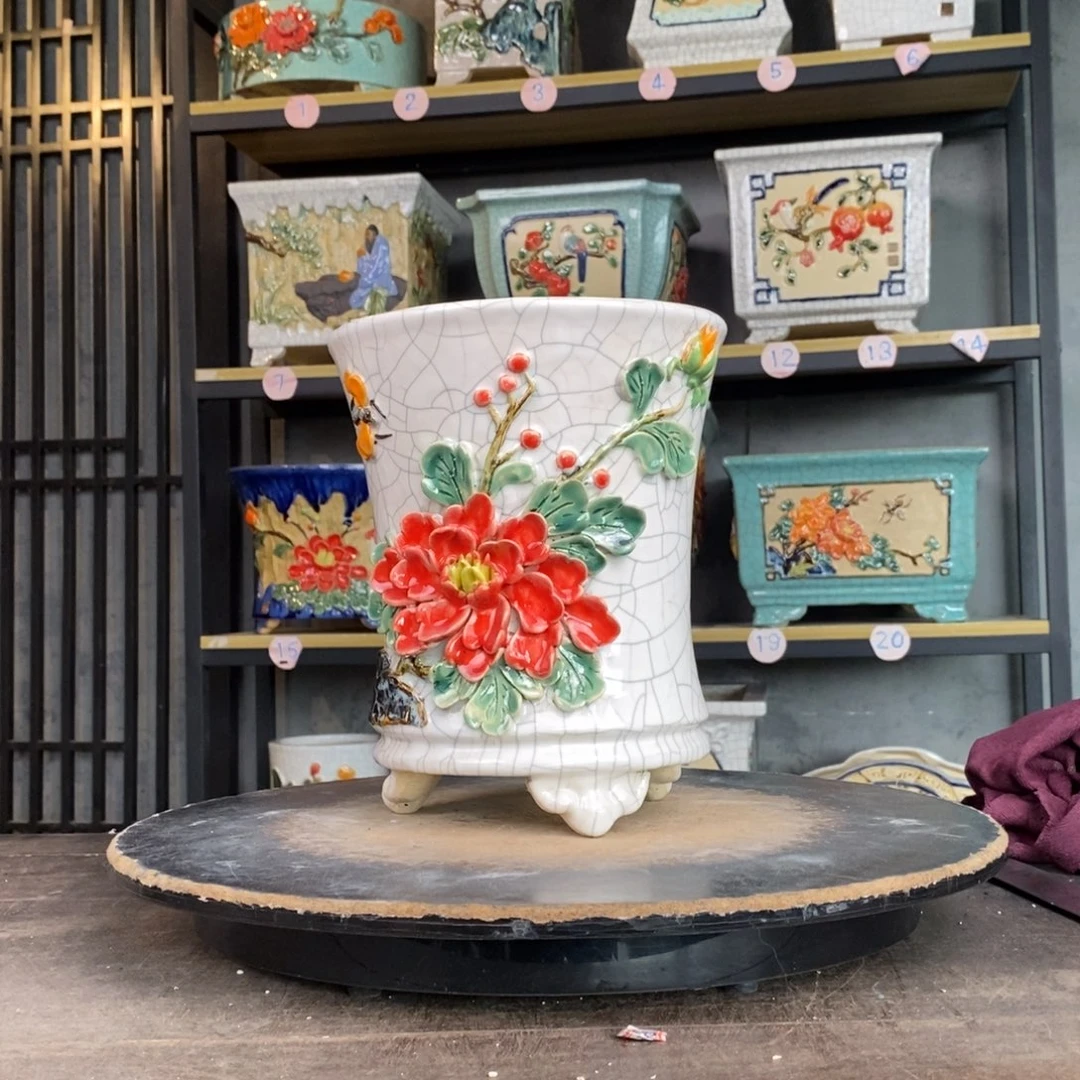 无铅玻璃用****姐白色贴花