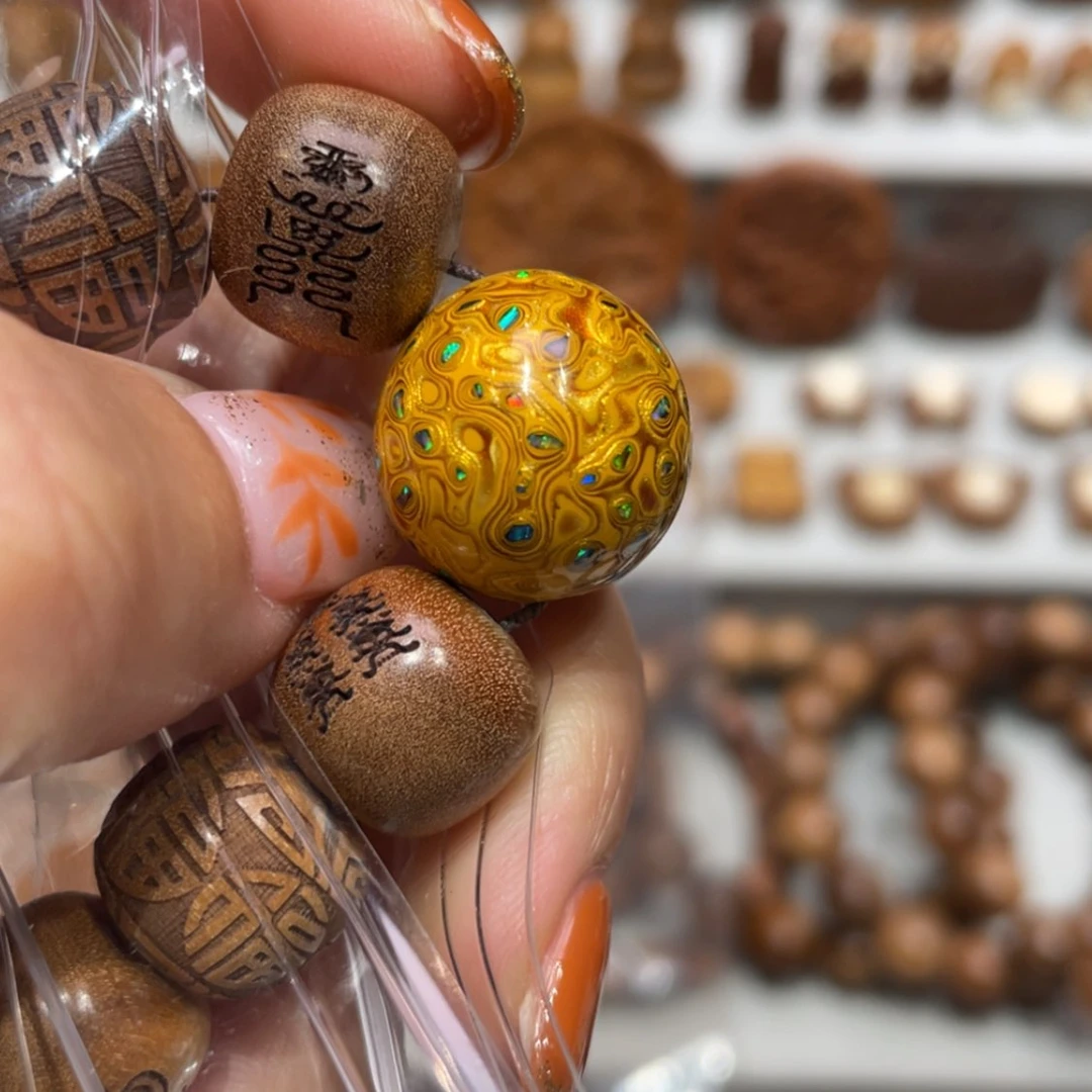 【闪购商品】檀香木吊坠呆*呆小吊坠