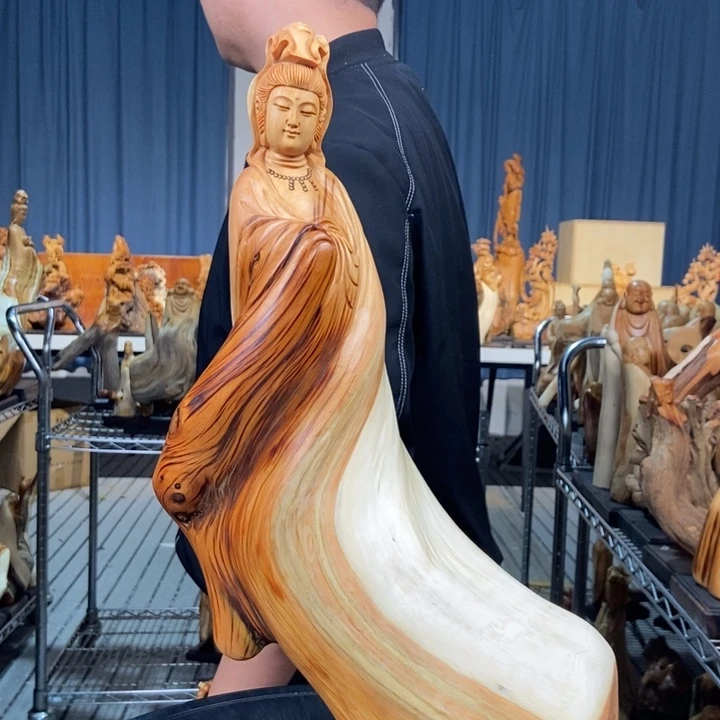 柏木（崖柏）随型摆件