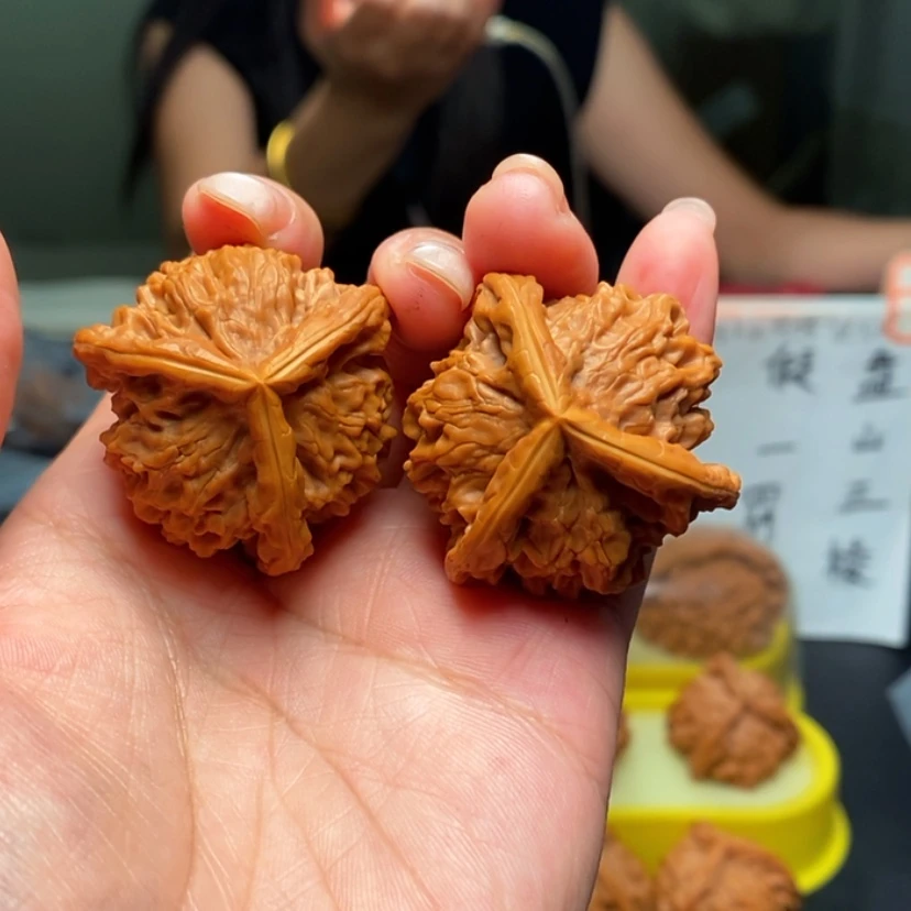 【闪购商品】把件桃核永*6号三棱子，