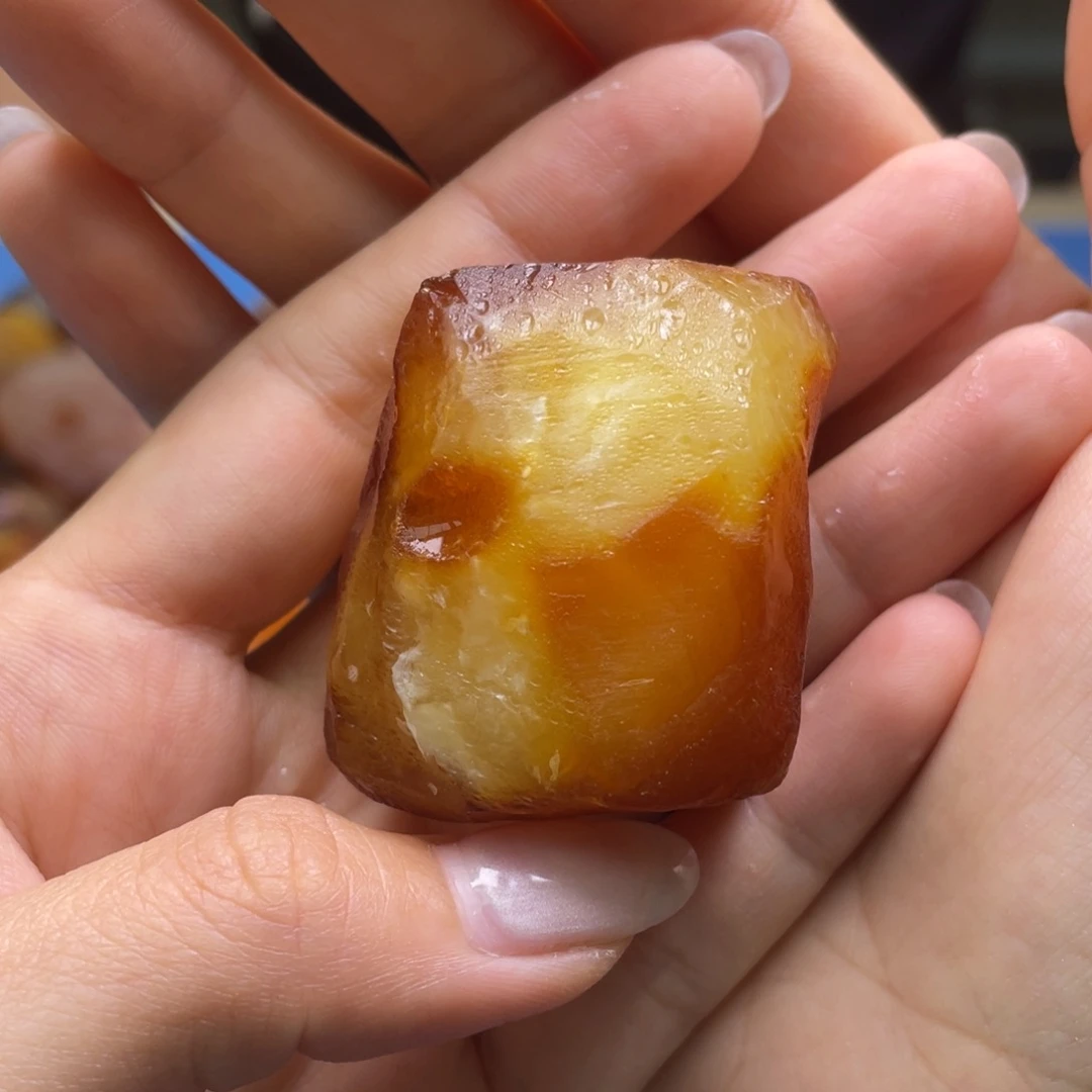 定制蜜蜡未镶嵌豆*