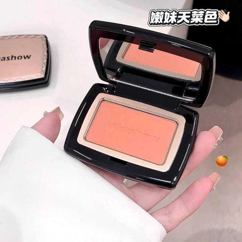 高级感腮红~柔雾腮红胭脂盘膨胀色收缩色修容提亮显气色显白平价