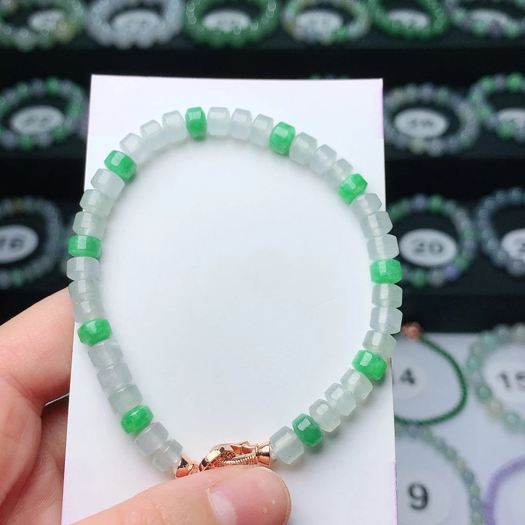 未镶嵌手链翡翠翡翠